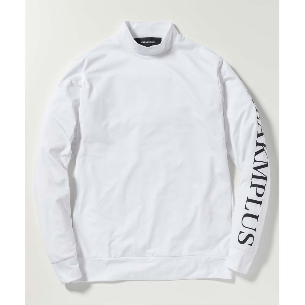 BACK BIG LOGO HIGH NECK T-SHIRTS / バックロゴ モックネックTシャツ / LAT-22002