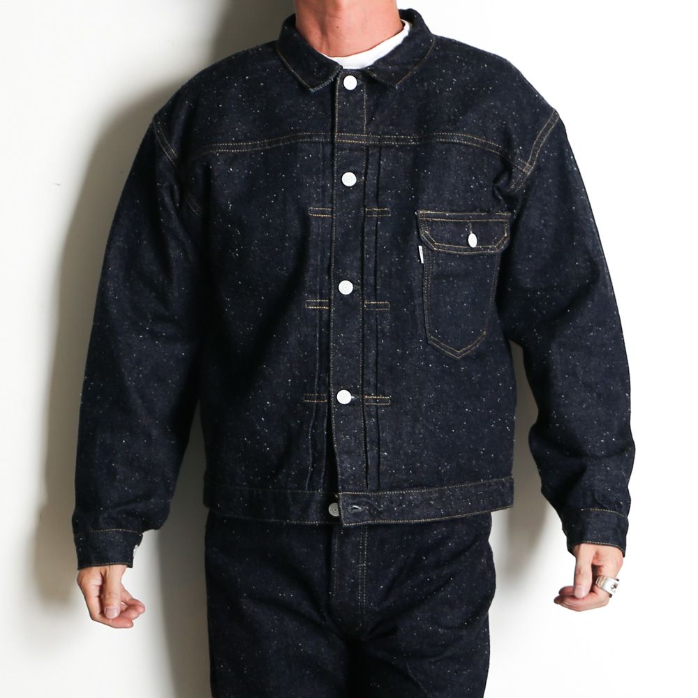 #001 T-BACK DENIM JACKET ONE-WASHED / JK-YY-0001
