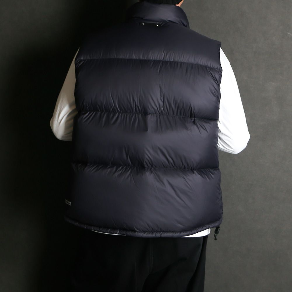 MINEDENIM × nonnative / EXPLORER DOWN VEST NYLON MINI RIPSTOP WITH WINDSTOPPER®︎ / NN-V4752