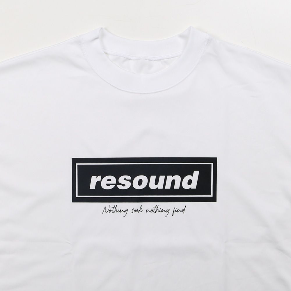 【ラスト1点-サイズ3】 BOX OVER TEE - WHITE / オーバーサイズ ボックスロゴTシャツ / RC40-T-007