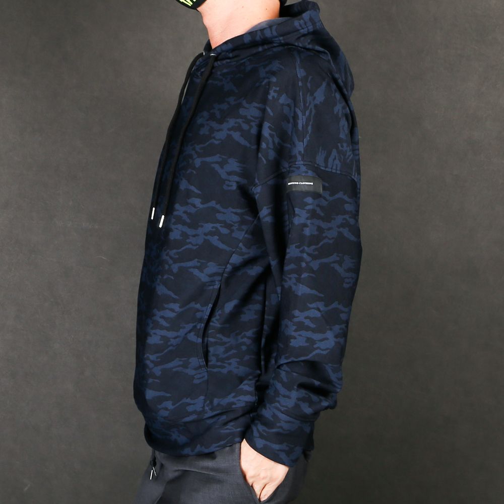 HEAT CAMO loose hoodie / ヒート ドロップショルダー パーカー / RC17-C-003