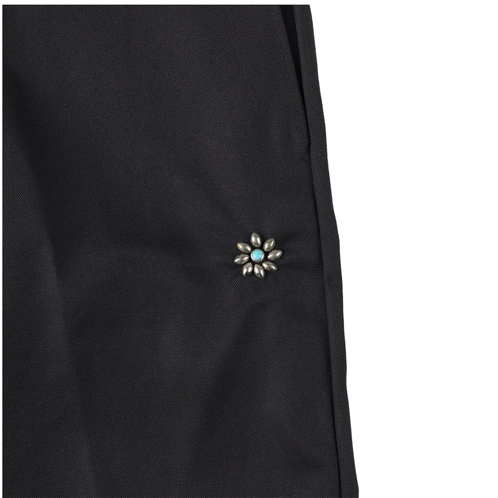 Dickies Pants 874 #Flower TQ - Black / ワークパンツ / BTZAB320