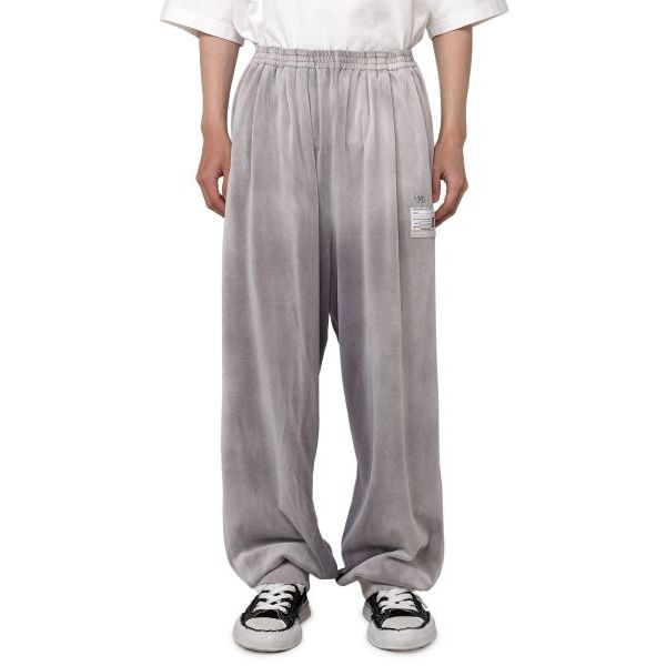 Sun faded Like Velour Pants - PURPLE / ベロアパンツ / A13PT563