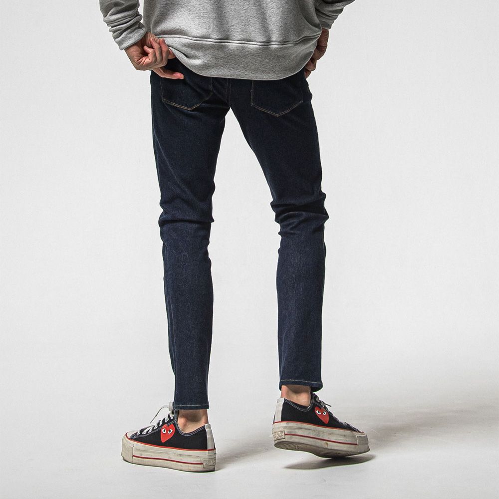 MICK DENIM JERSEY - INDIGO / ジャージーンズ / BASIC-ST-020