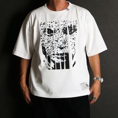 MASSES × Maison MIHARA YASUHIRO / FACE PRINT T-SHIRTS MMY - WHITE / Tシャツ / C15TS042