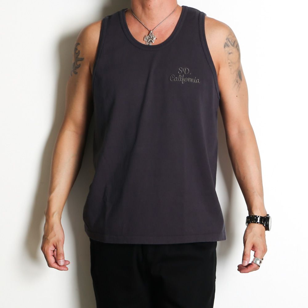 SD US Cotton Logo Tank - Black / タンクトップ / TSTNG080