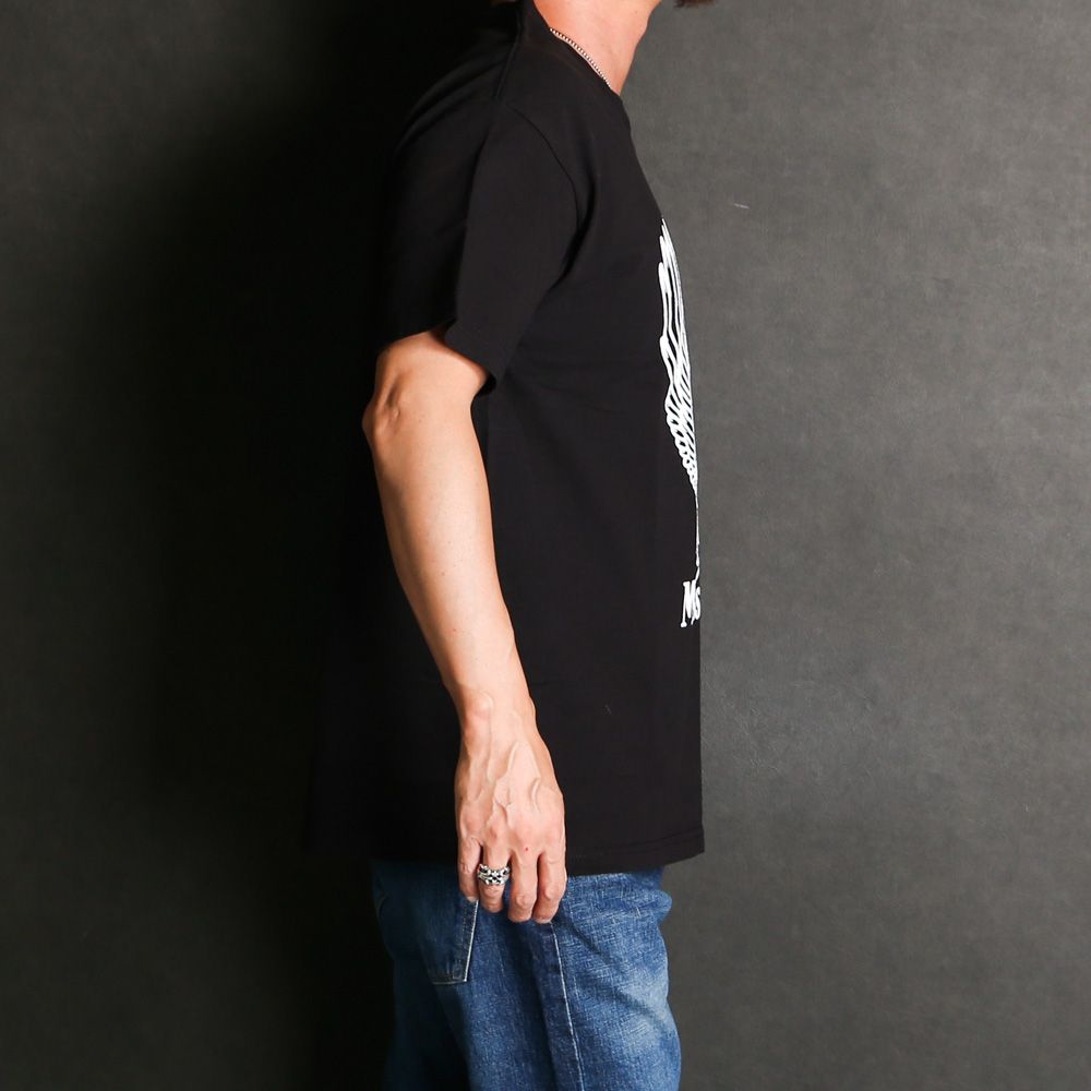 【ラスト1点-サイズL】 × M&M / T-SHIRT FLYING EAGLE M - Black / Tシャツ / 1249014