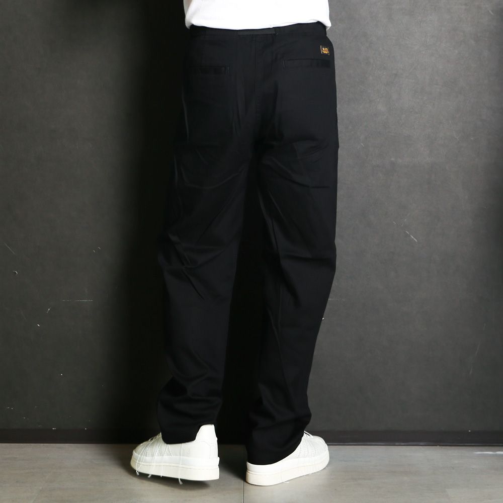 COTTON EASY PANTS - BLACK / コットンイージーパンツ / 26'RP-0313