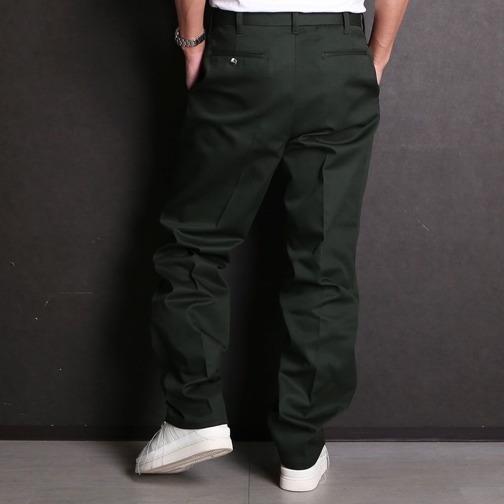 MASSES - TC-HOPSACK PANTS - Green / ワークトラウザー / 1241015 