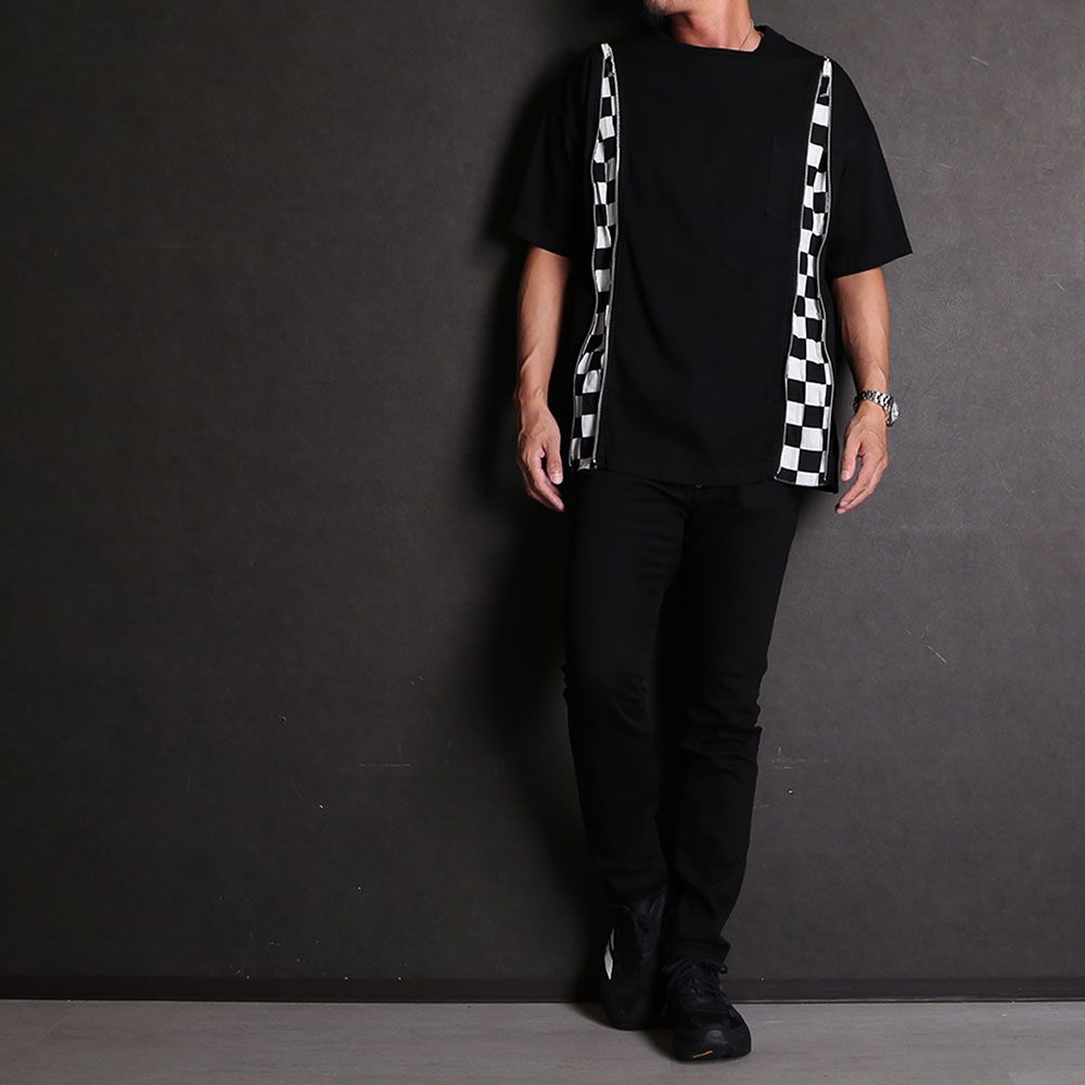【MINEDENIM】【DSQUARED2】【Y-3】モノトーンコーディネート