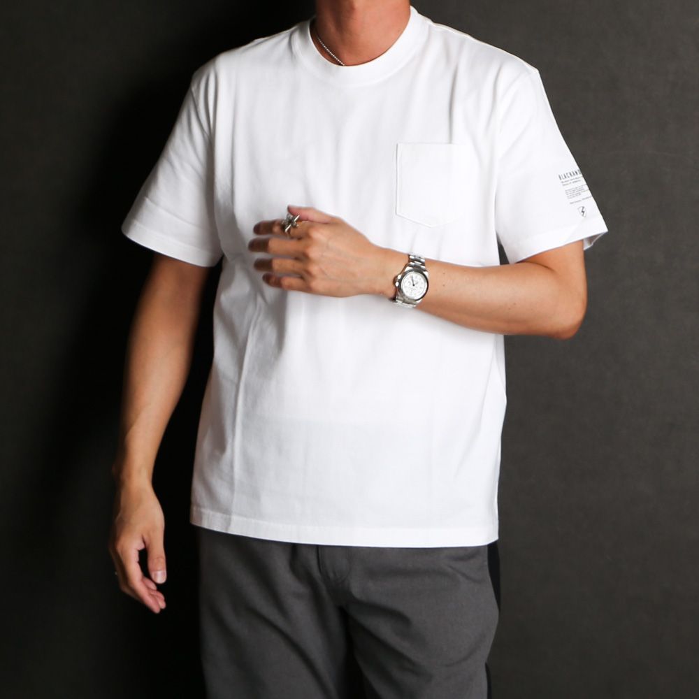 RATS - PACK TEE REGULAR SILHOUETEE (CREW NECK) - WHITE / Tシャツ 