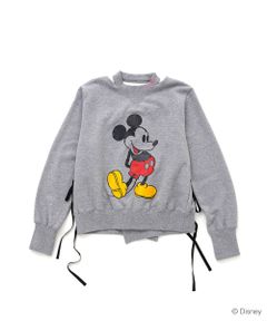 MICKEY SWEAT WITH OPEN-BACK / スウェット / MIMI-SW-W01