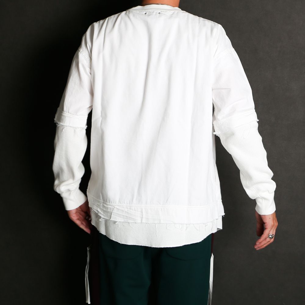 MINEDENIM - Thermal Layered L/S Denim T-SH / 2208-4001