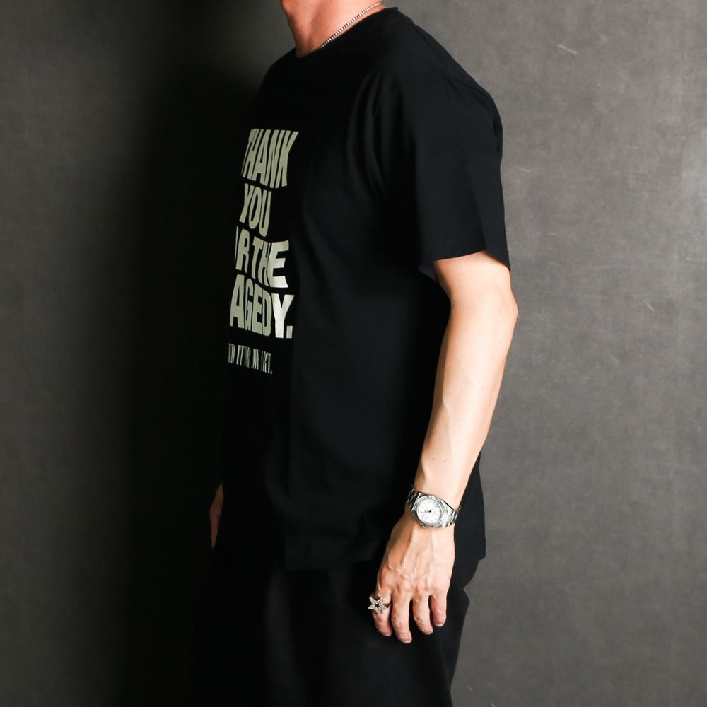 マインデニム THANK YOU FOR THE TRAGEDY T-SH MINEDENIM（マインデニム）THANK YOU FOR THE TRAGEDY T-SH | B