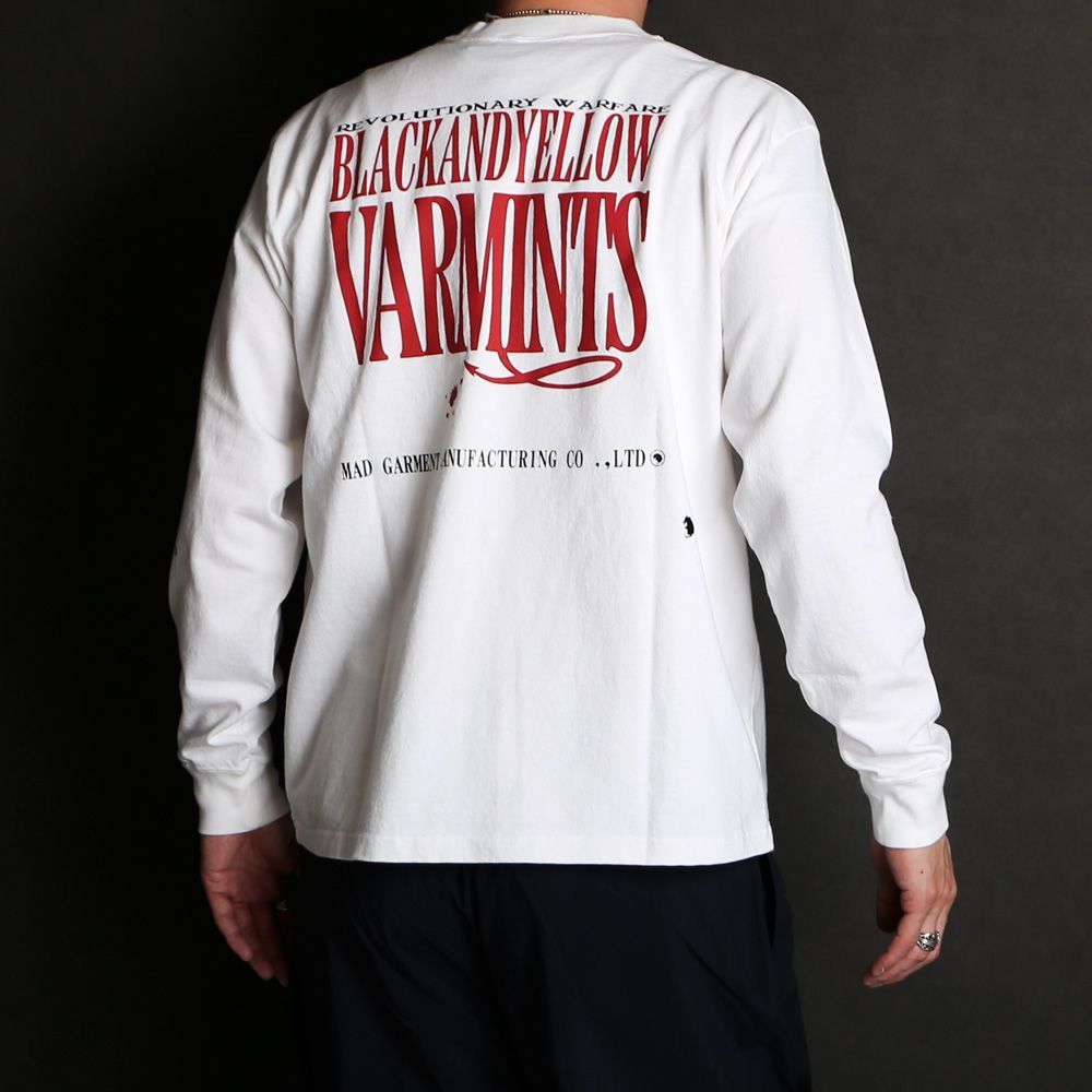 VARMINTS POCKET L/S TEE / ロングスリーブ Tシャツ / 23'RTC-0203