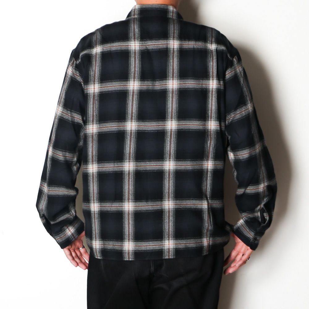 COTTON RAYON CHECK SHIRT / コットンレーヨンチェックシャツ / 26'RS-0806