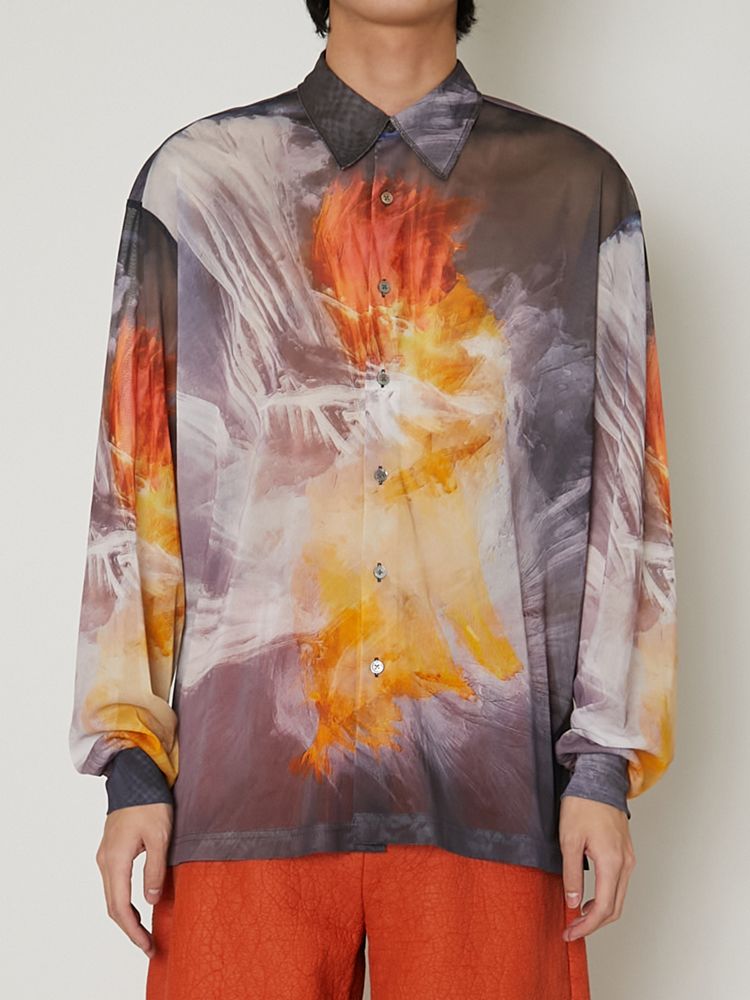 "TULLE" SHIRTS / チュール シャツ / TA23AW-JR052