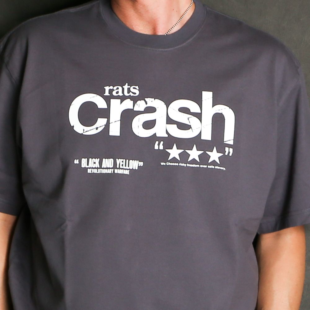 CRASH TEE / プリント Tシャツ / 22'RT-0401