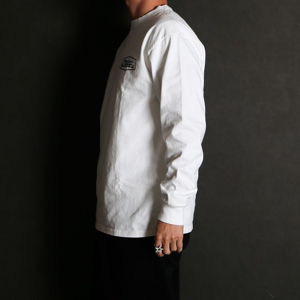 SD Heavyweight Stadium Logo Long Sleeve T - WHITE /  Tシャツ / TSOLB120