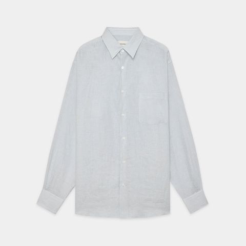 COMFORT FIT SHIRT - Ice / ヘンプ細布 - コンフォートフィットシャツ / A26A22SH01C