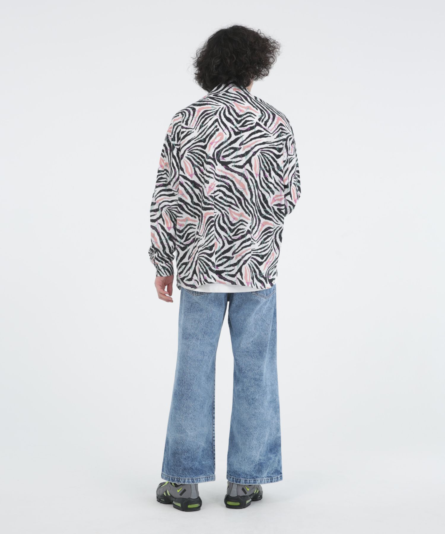 Iroquois - OPEN-END DENIM BUGGY PT / バギー デニムパンツ