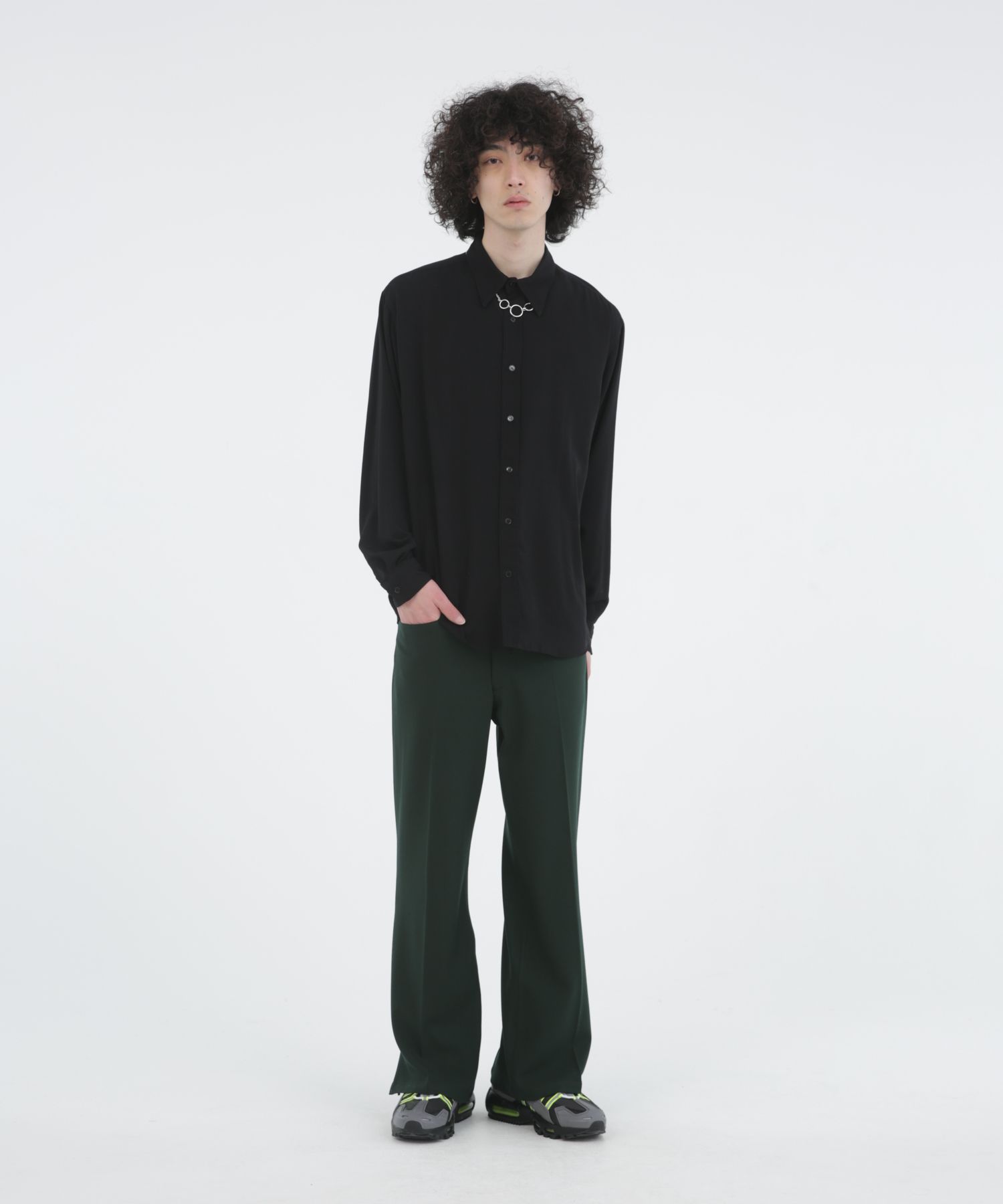 T/RAYON TWILL SH / レギュラー シャツ / 378207