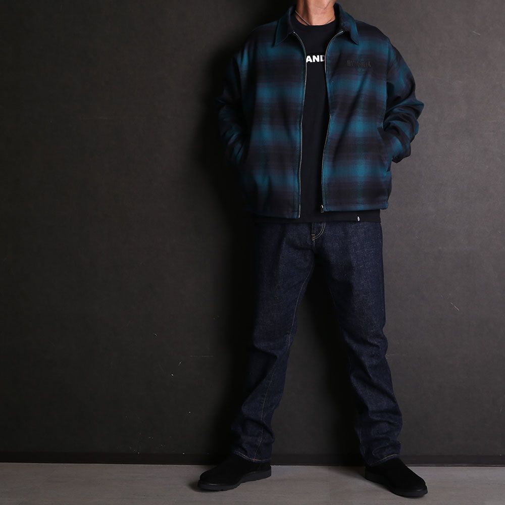 CALEE - VINTAGE REPRODUCT TAPERED DENIM PANTS ＜OW