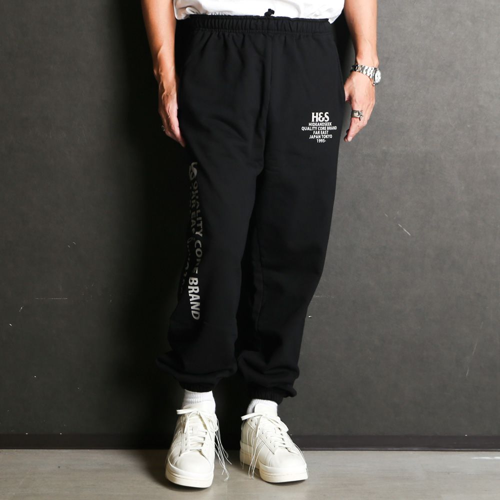 H&S Sweat Pant (25aw) - BLK / スウェットパンツ / HP-100825
