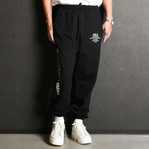 H&S Sweat Pant (25aw) - BLK / スウェットパンツ / HP-100825