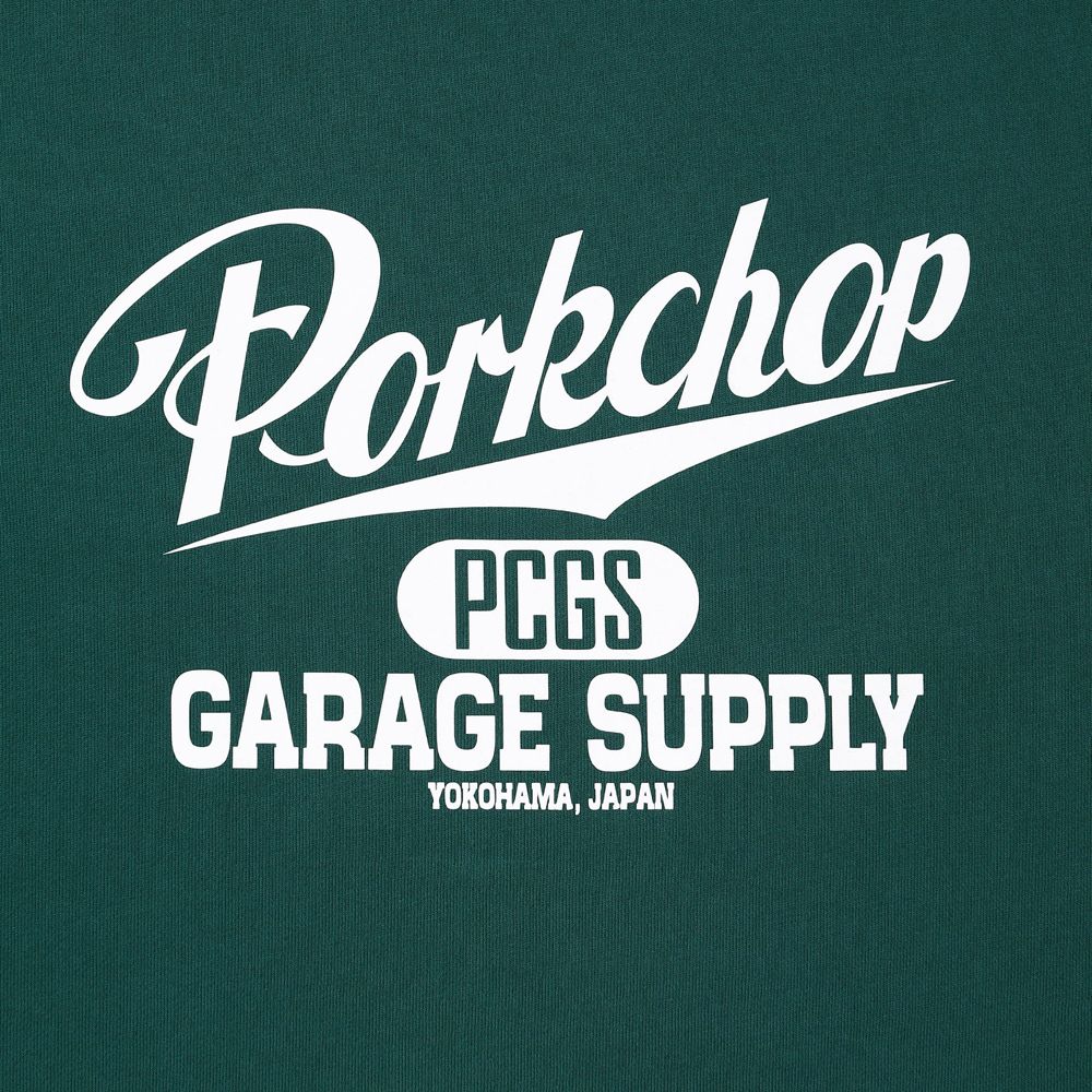 SCRIPT COLLEGE SWEAT - GREEN / スウェット