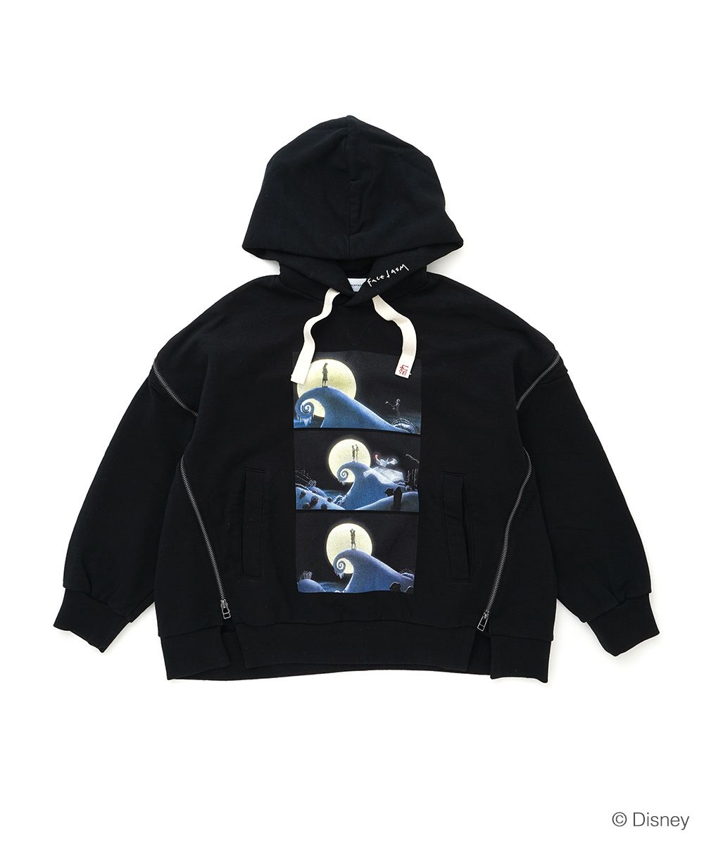 FACETASM - NIGHTMARE BEFORE CHRISTMAS ZIPPER HOODIE ROMANTIC / ジップパーカー /  MIMI-SW-U08 | chemical conbination