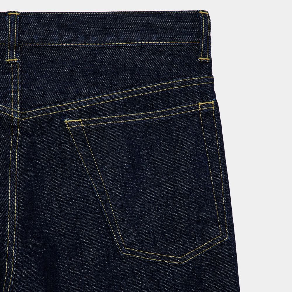 SLIGHT FLARE JEANS - INDIGO O.W / オーガニックコットン 13.5oz セルビッチデニム - スライトフレアジーンズ / M26C07PT02C