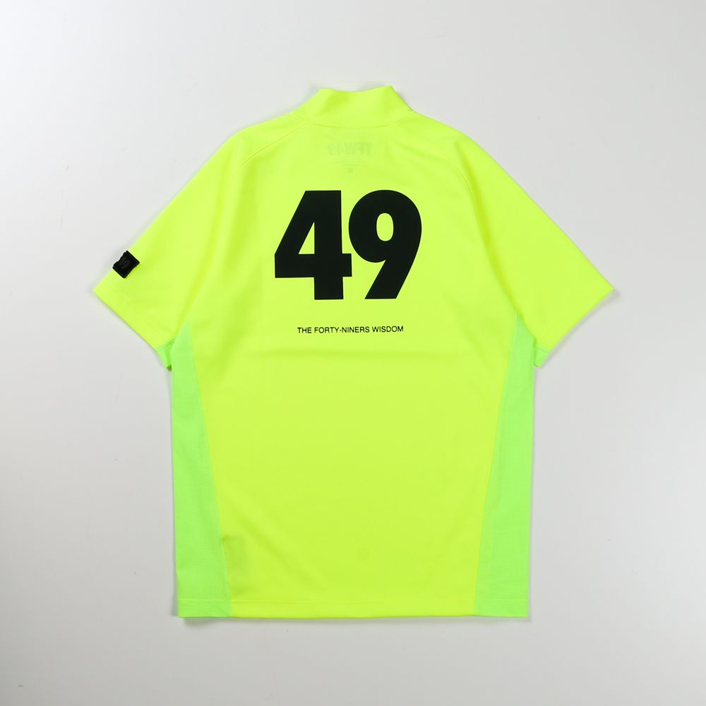 MOCKNECK SIDE MESH T / モックネック サイドメッシュTシャツ / T102220013