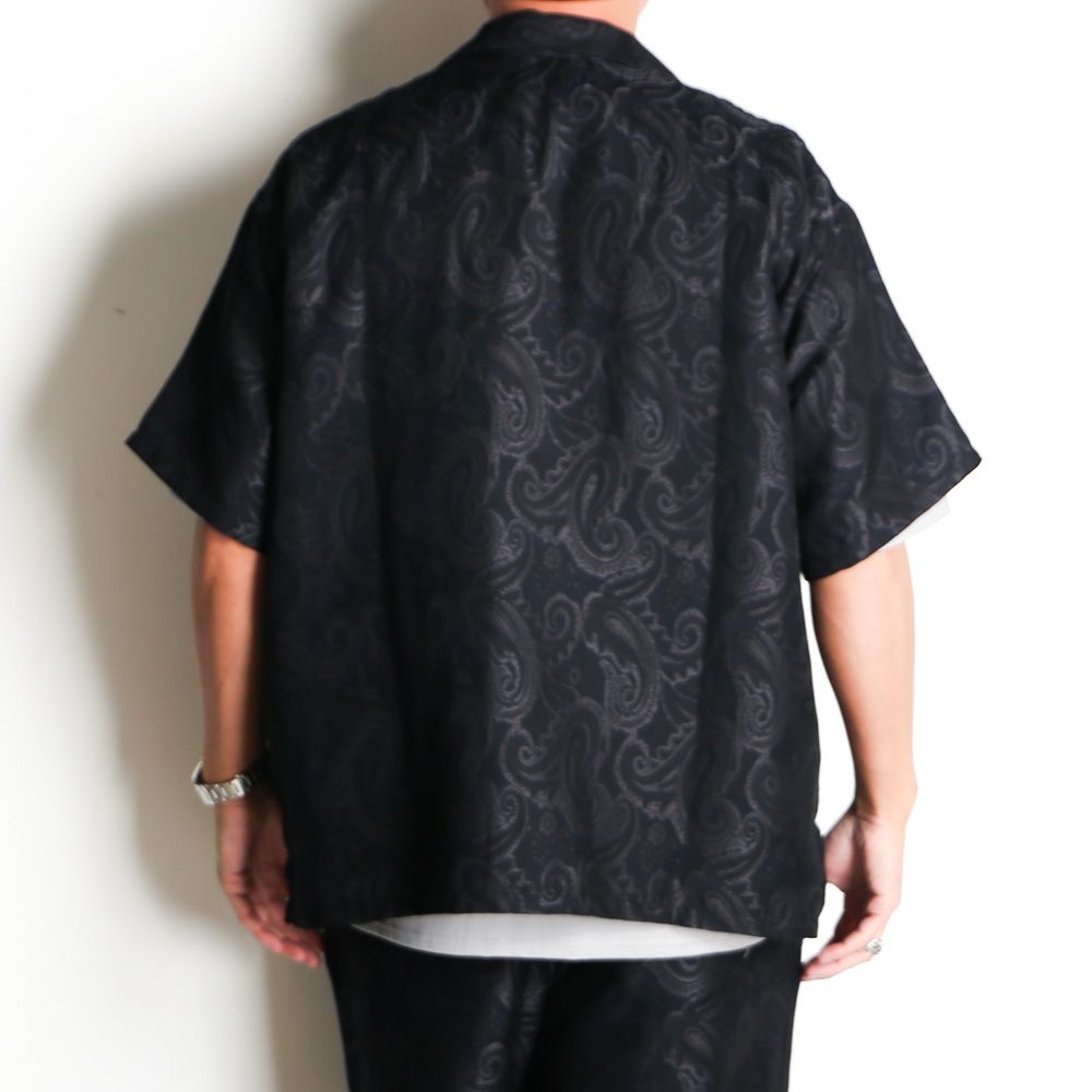Aloha shirt - Paisley jacquard / アロハシャツ - ペイズリー ジャガード / SN-557