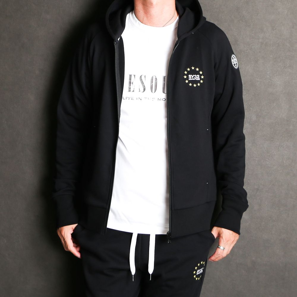 SY32 by SWEET YEARS - WORLD STAR ZIP HOODIE / ジップアップ