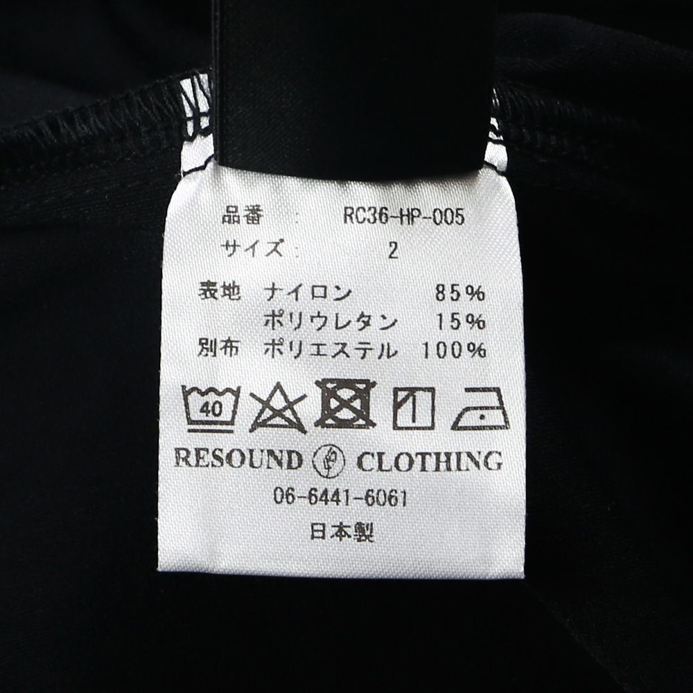 DARRELL CARGO SHORTS - BLACK / カーゴ ショートパンツ / RC40-HP-005