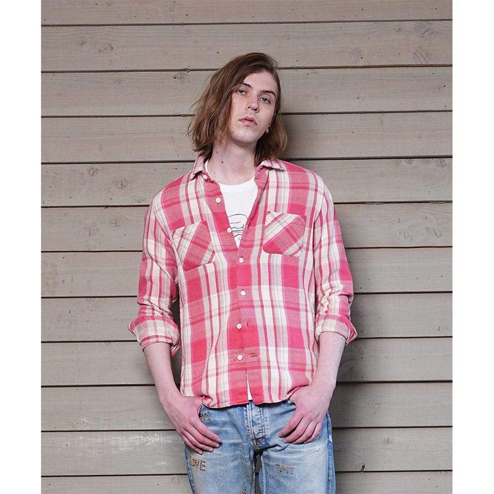 VINTAGE PLAID SHIRTS / チェック シャツ / TSH-S2206