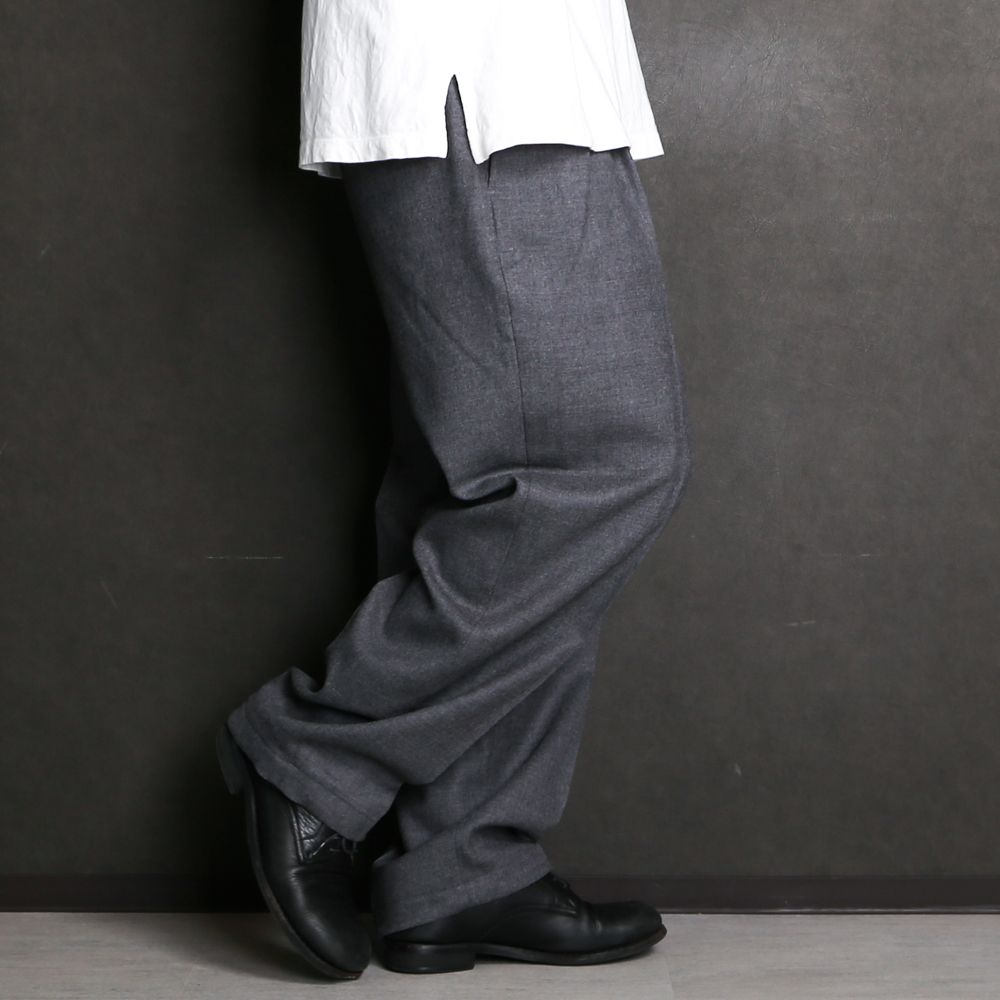 VICTIM - WIDE WOOL PANTS / ワイドスラックス / VTM-20-P-122