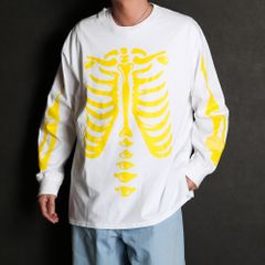 BONES PRINT TEE / ロングスリーブTシャツ / ABH-TEE-U09