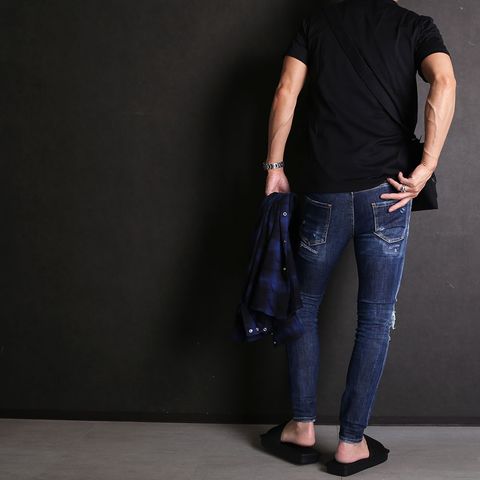 【MINEDENIM】【RESOUND CLOTHING】【DSQUARED2】【Y-3】コーディネート