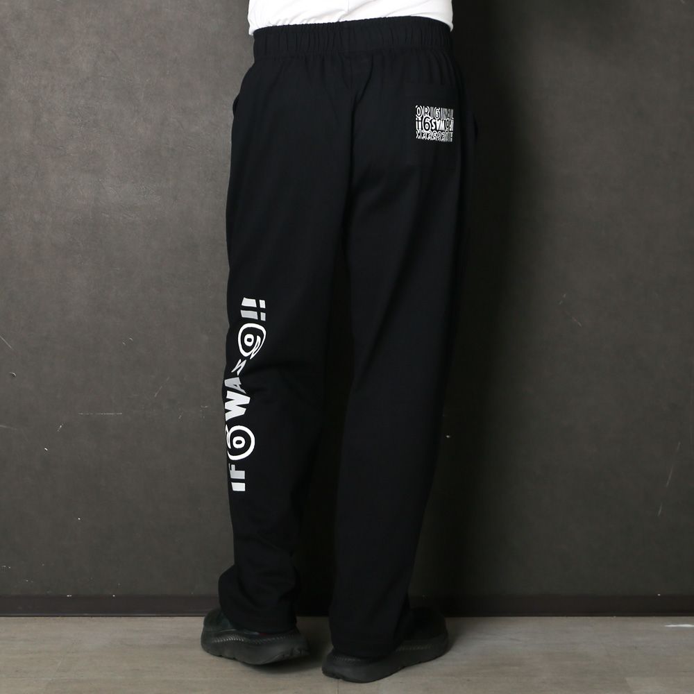 " HIDEANDSEEK × Toru Nishiura " / Original Jersey Pant - BLK / スウエットパンツ / H30th-091926
