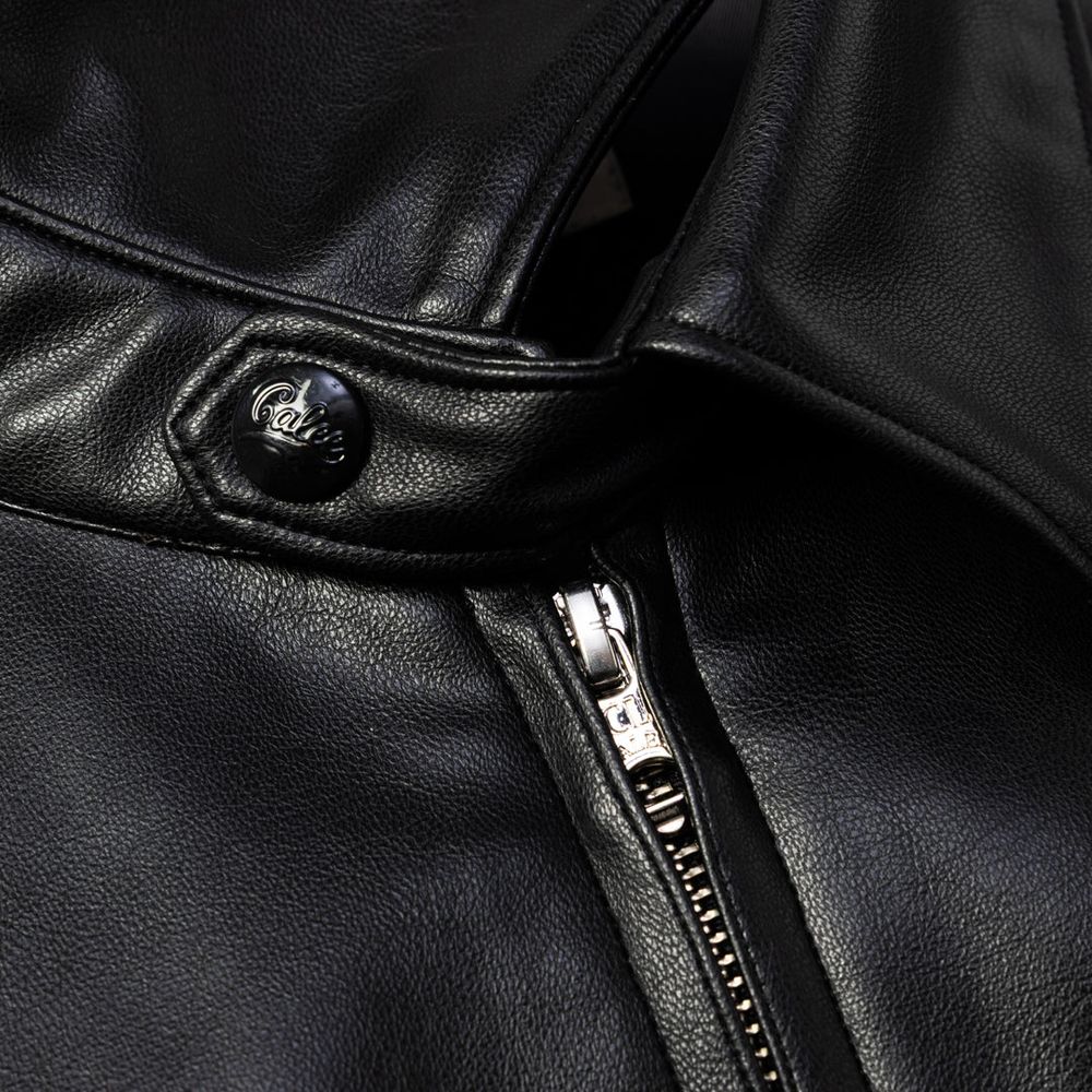 FAUX LEATHER HARRINGTON JACKET / フェイクレザーハリントンジャケット / CL-26AWJKT005