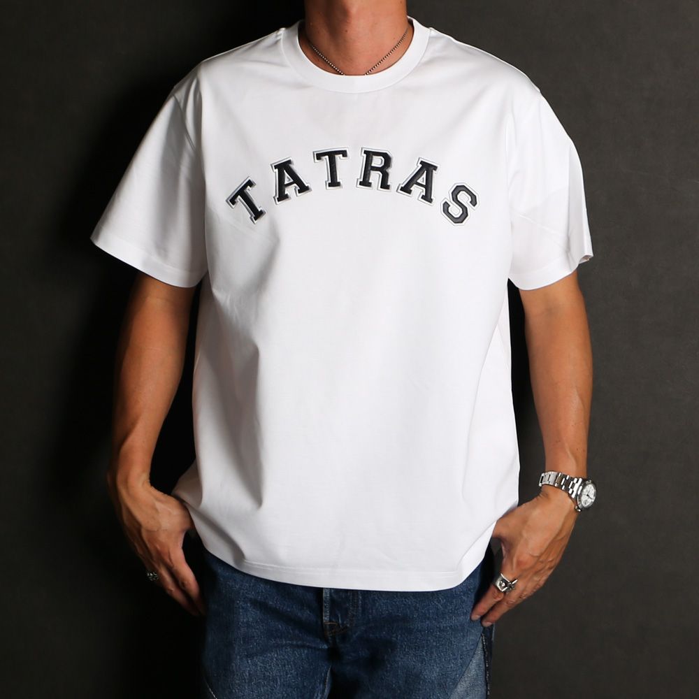国内即発【TATRAS】PACHINO パチノ Tシャツ TATRAS - PACHINO - パチノ - BLACK / Tシャツ / MJXA0169083588