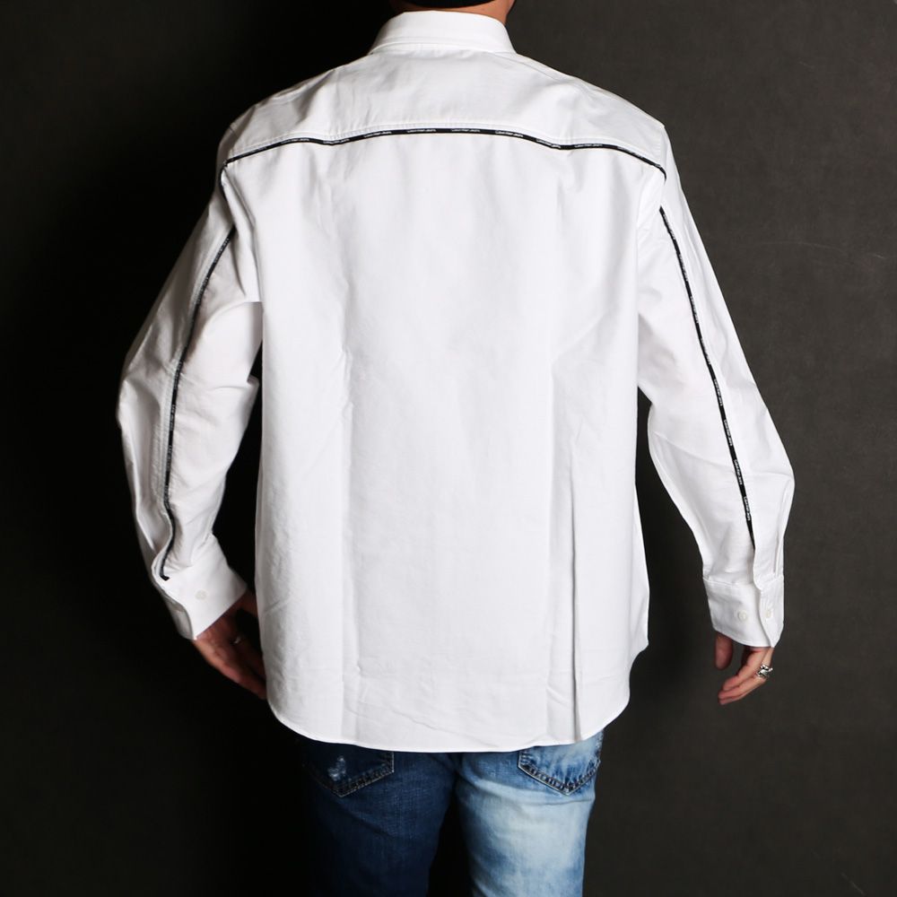 LOGO PIPING RELAXED OXFORD SHIRT / オックスフォードシャツ / J323194