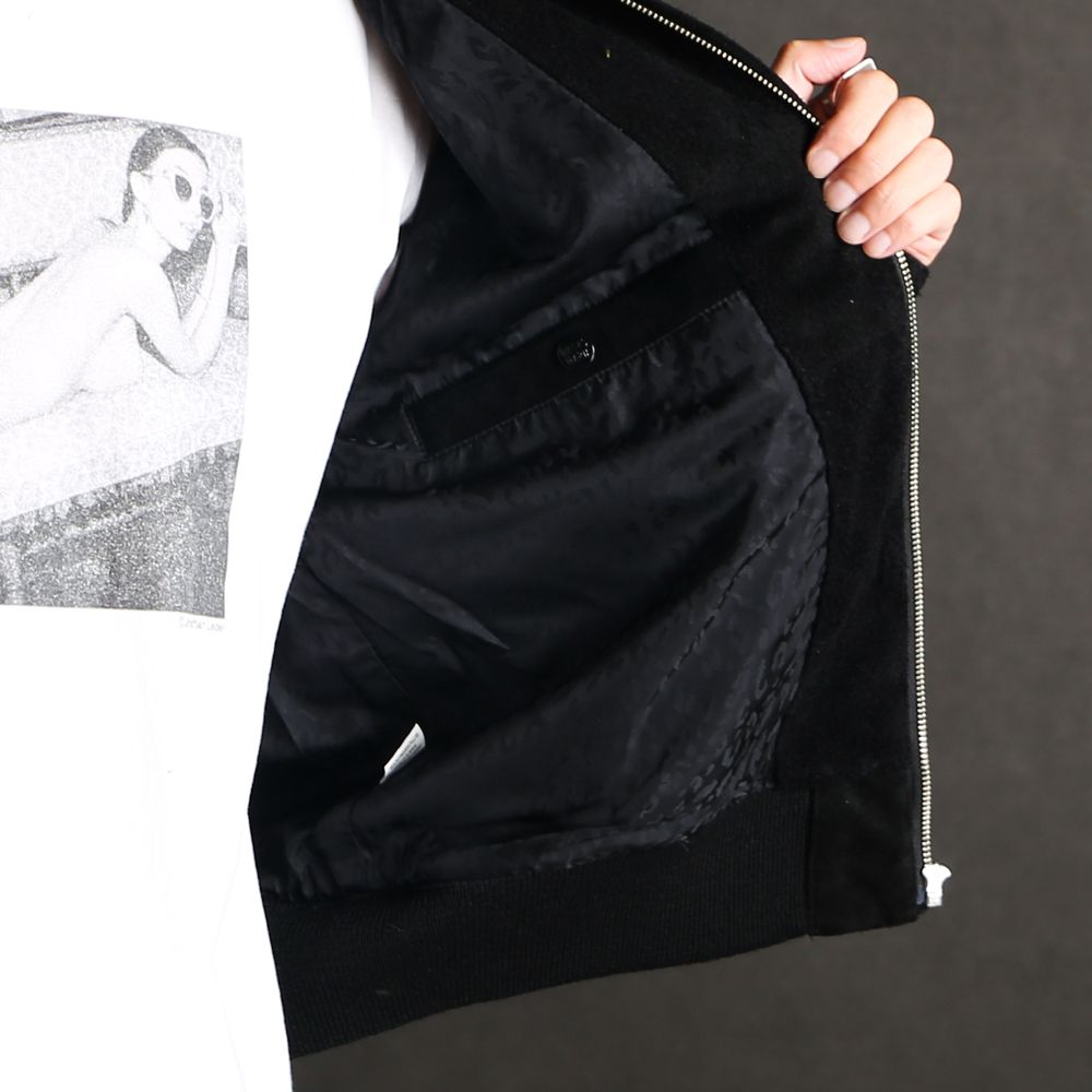 WACKOMARIA × STIE-lo × MINEDENIM / Suede Leather Jacket - BLK / MDSL-WM-BL01