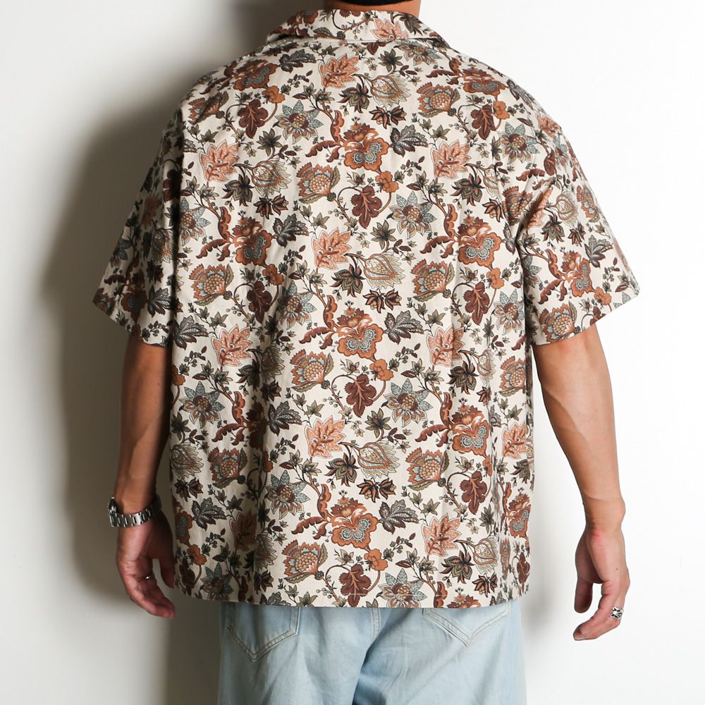Aloha shirt - Flower print / アロハシャツ - フラワー プリント / SN-561