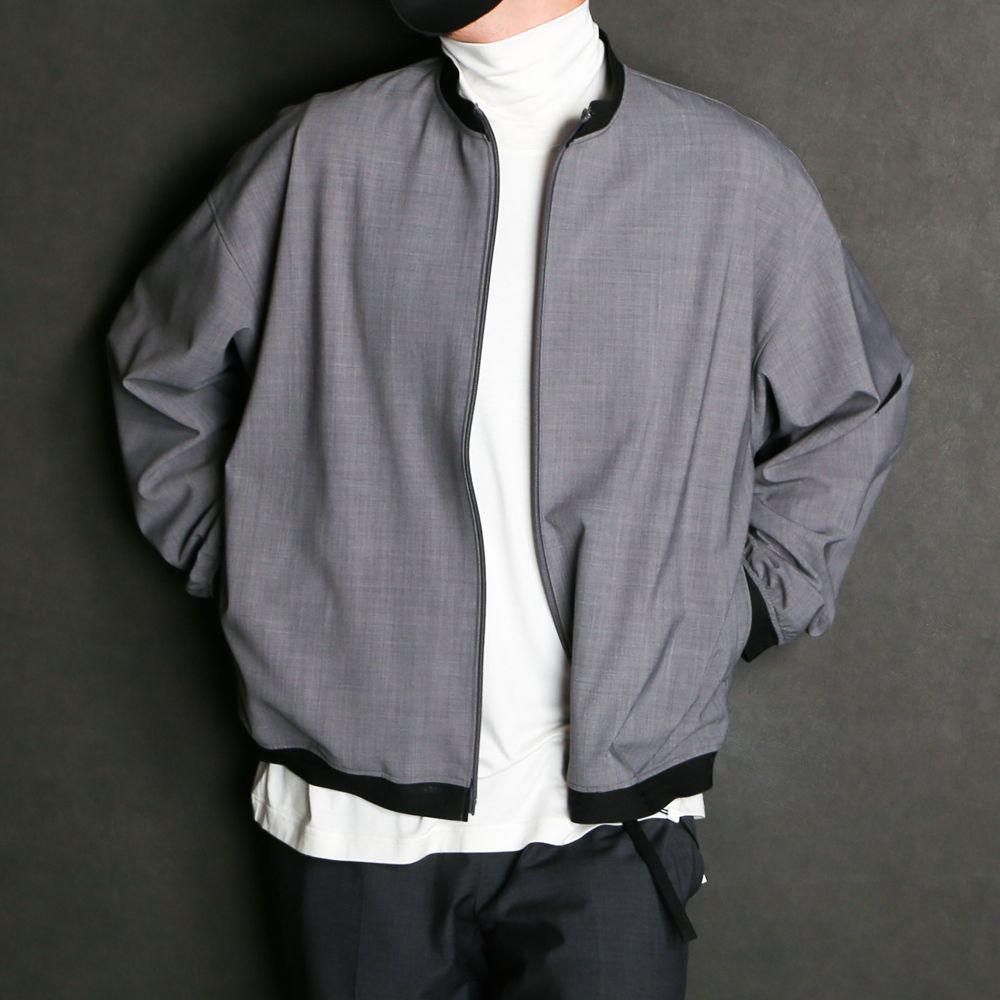 N.HOOLYWOOD - BOMBER JACKET / 2221-BL05-004 peg | chemical conbination