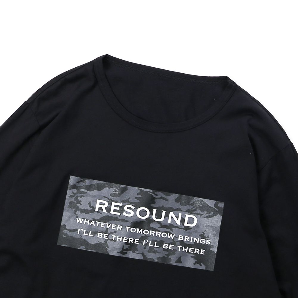 camouflage BOX ROGO LONG TEE / ボックスロゴ ロングスリーブTシャツ / RC17-T-002