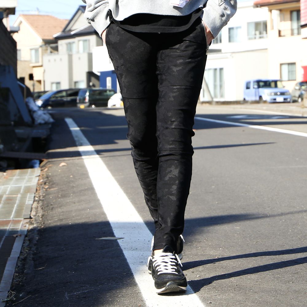 【RESOUND CLOTHING × chemical conbination】 Johnson LINE NYLON PT SILHOUETTE / RC19-ST-009CC