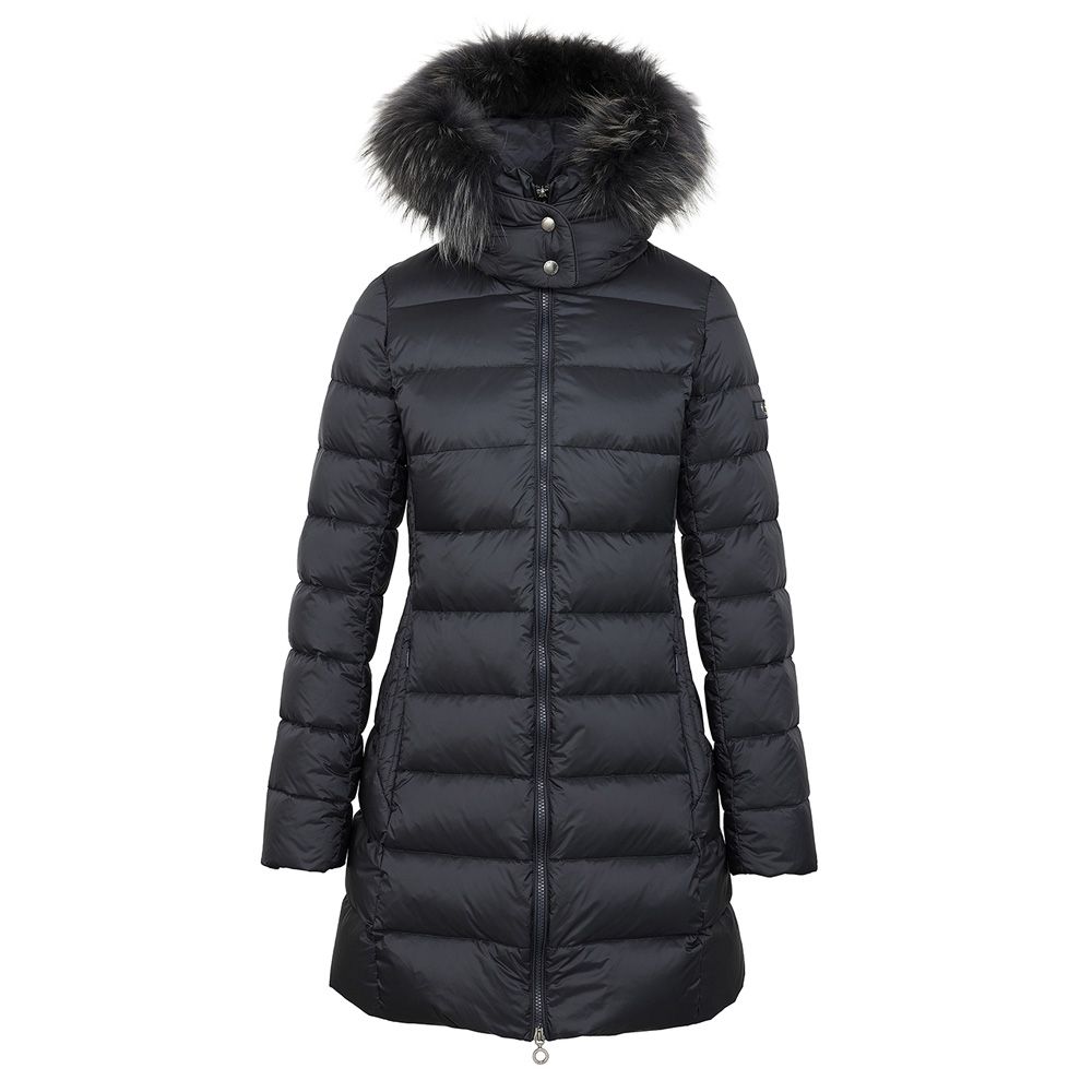 【レディース】 SARMA サルマ - NAVY / ミドル丈ダウンコート / LCKA0006013588